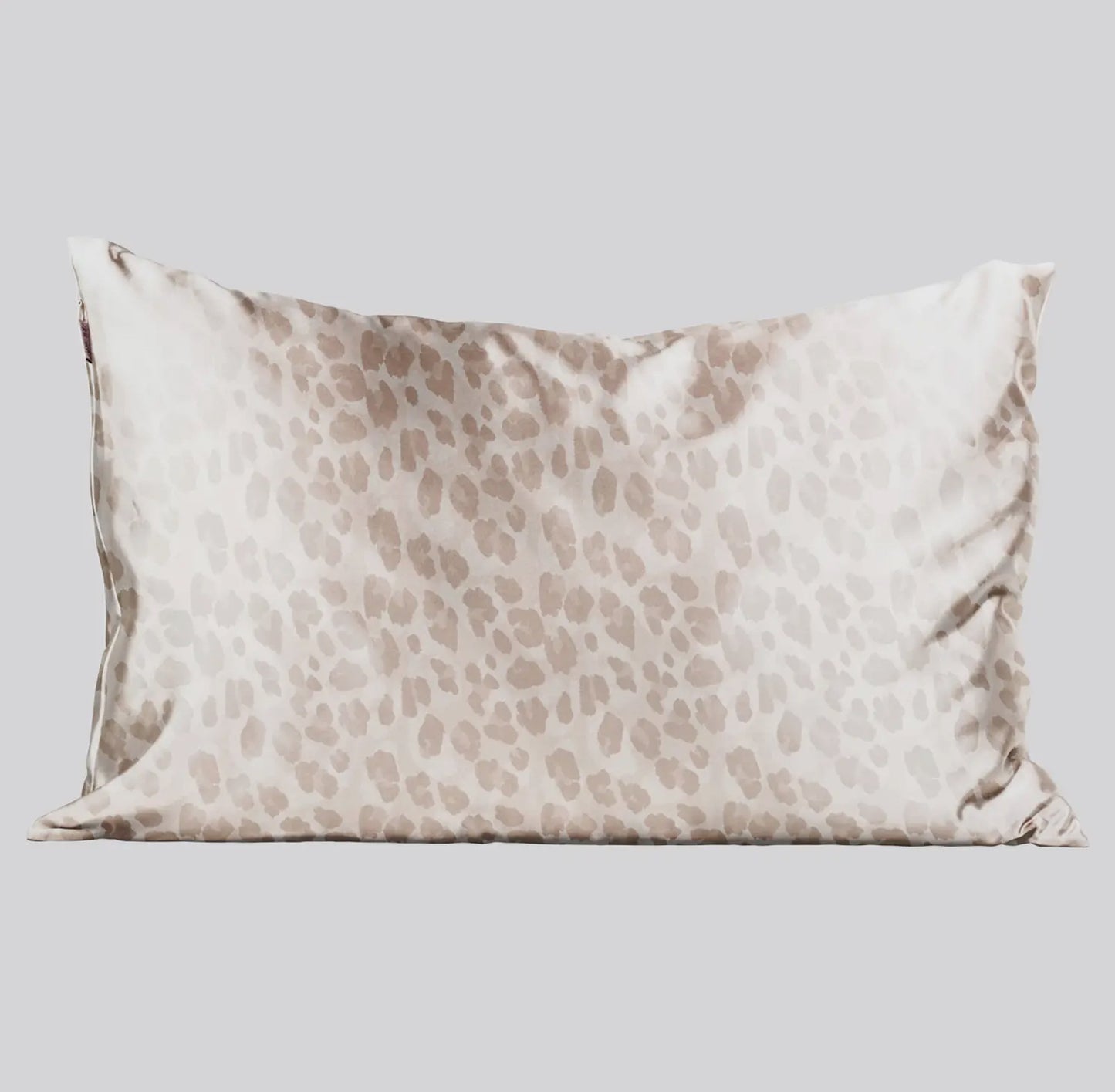 Satin Leopard Print Pillowcase
