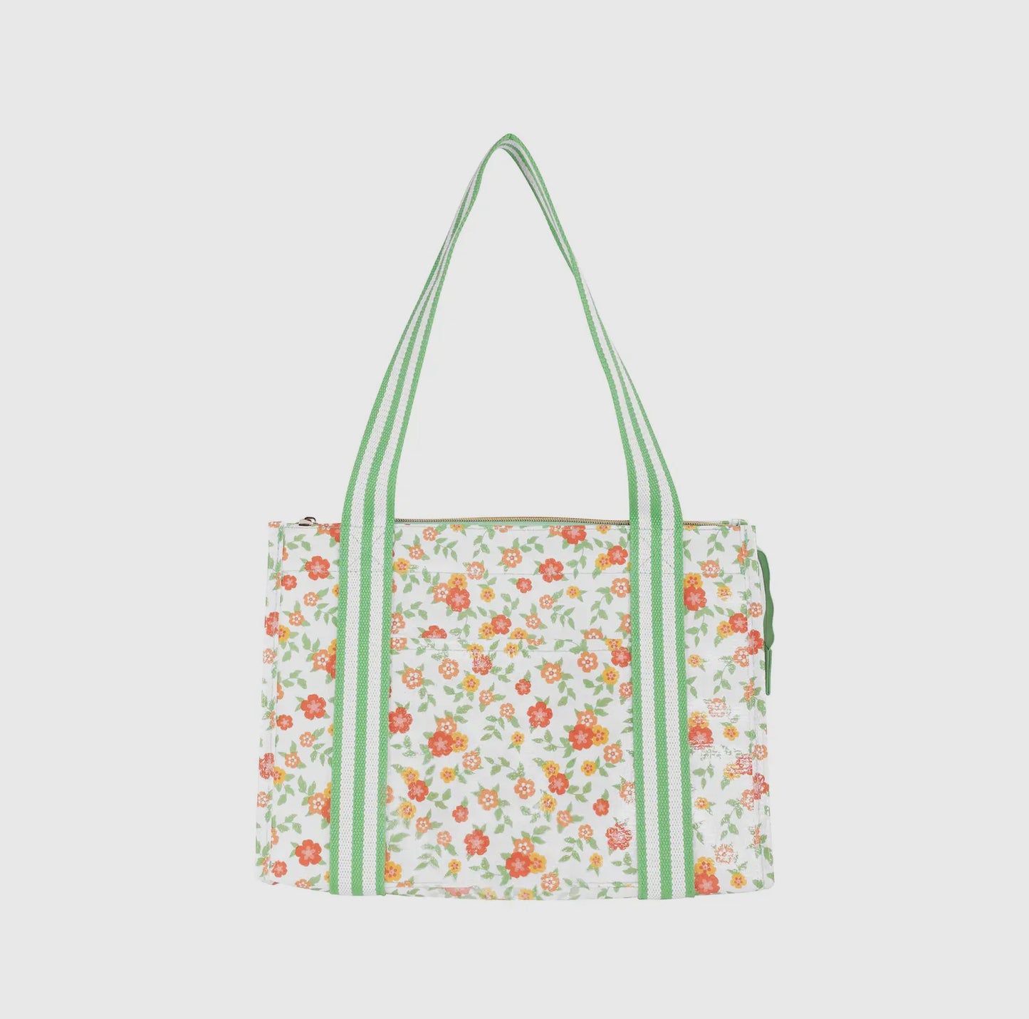 Floral Insulated Tote Bag