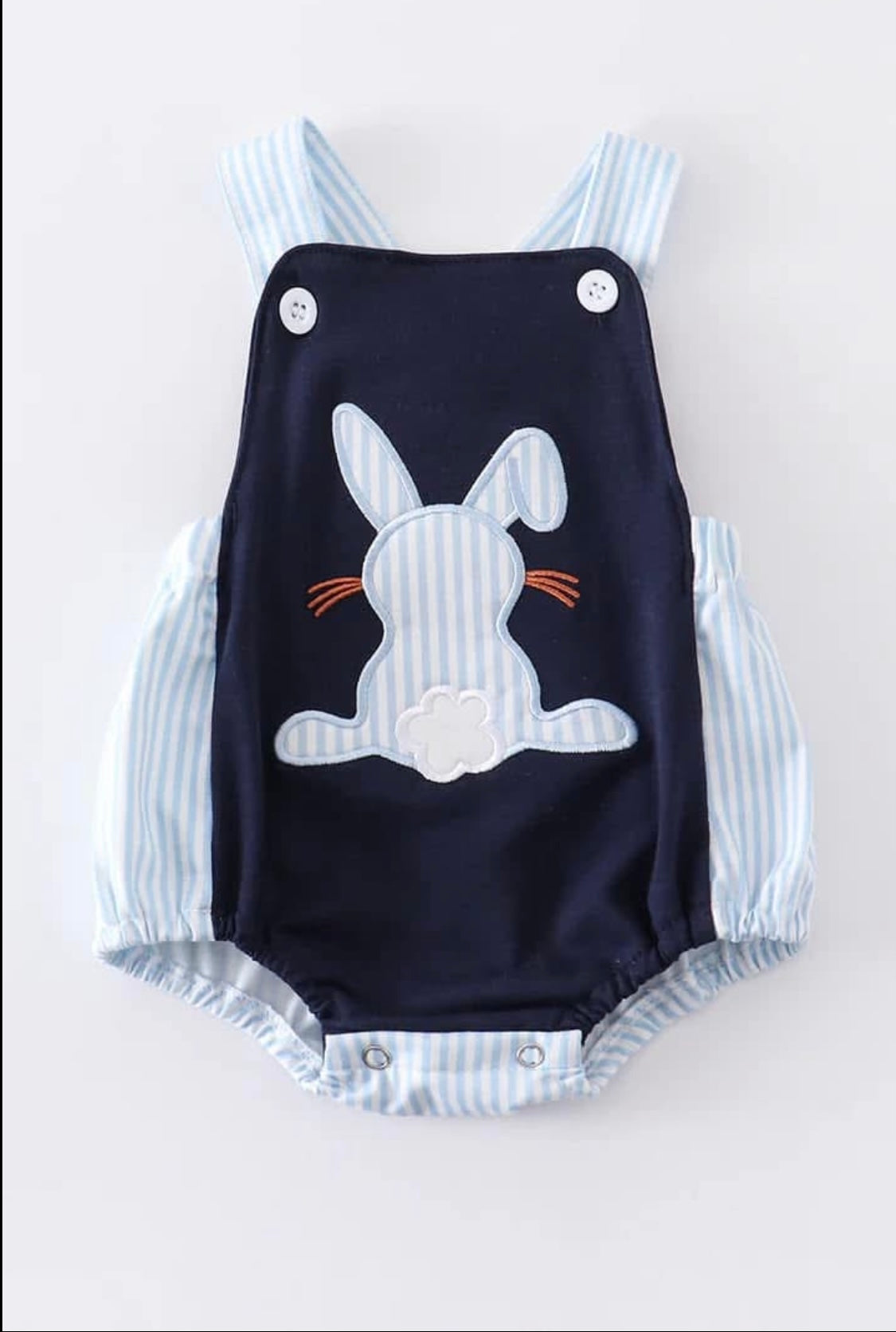 Navy Rabbit Boy Bubble