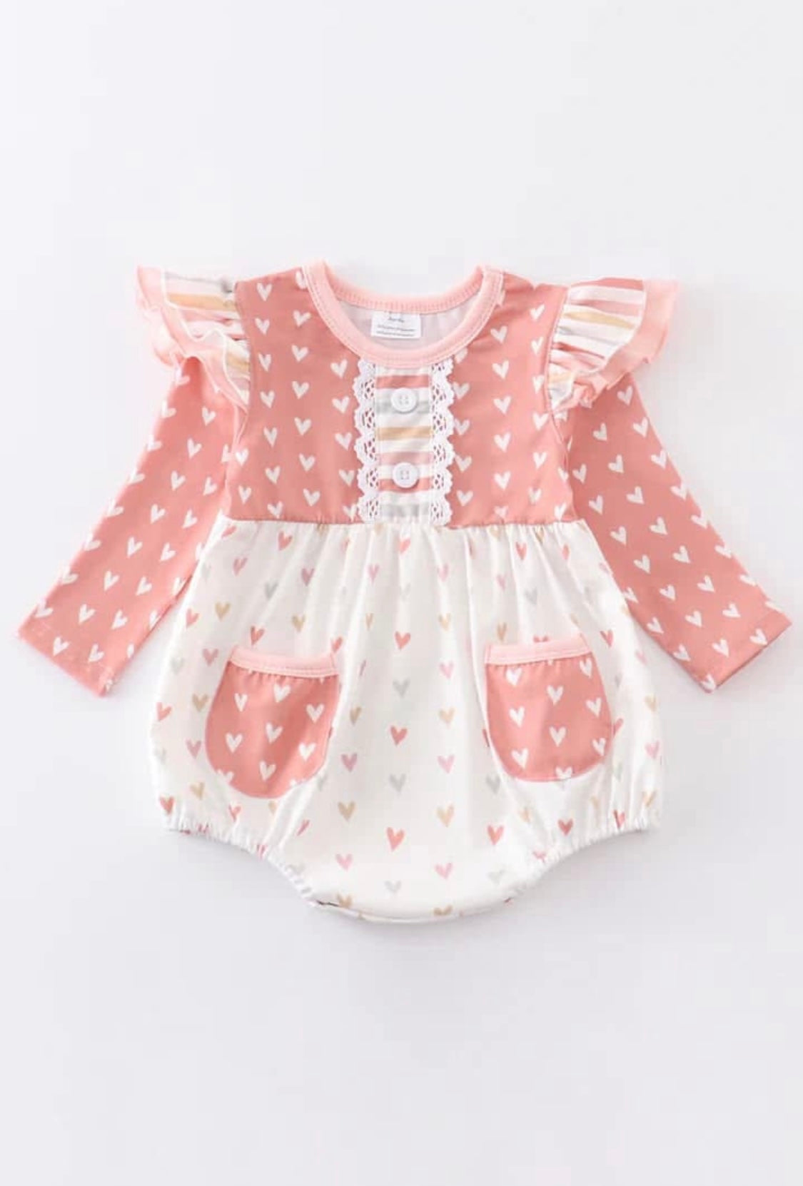 Pink Heart Girl Bubble
