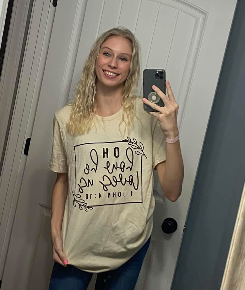 "Oh how He loves us" Tee