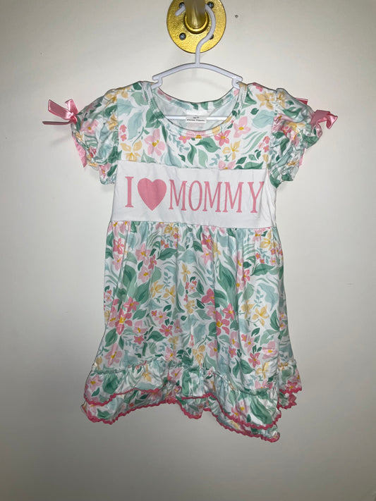“I Love Mommy” Dress