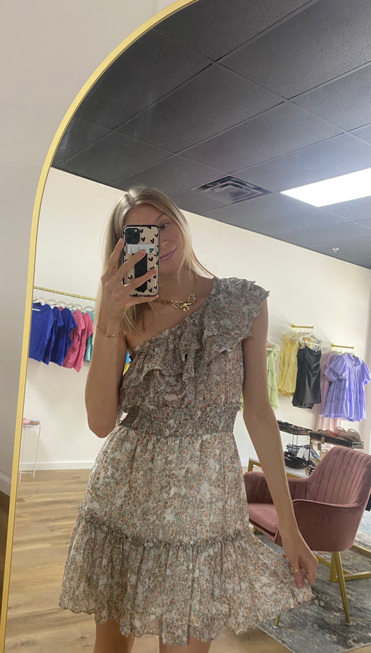 Floral Ruffle Dress