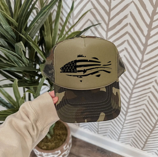 Camo Trucker Hat