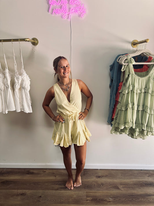 Yellow Romper