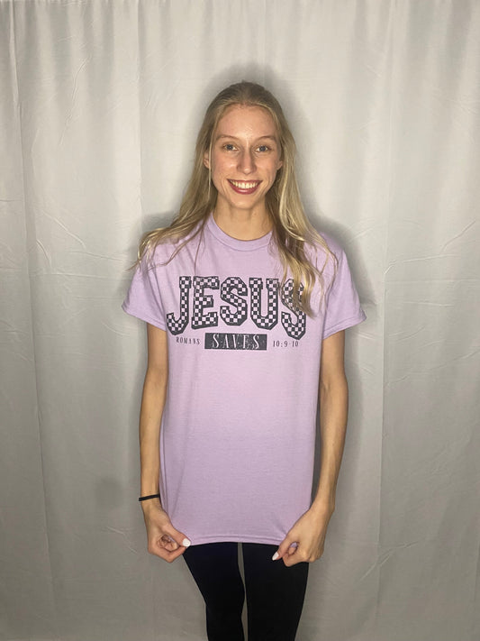 "JESUS SAVES" Tee