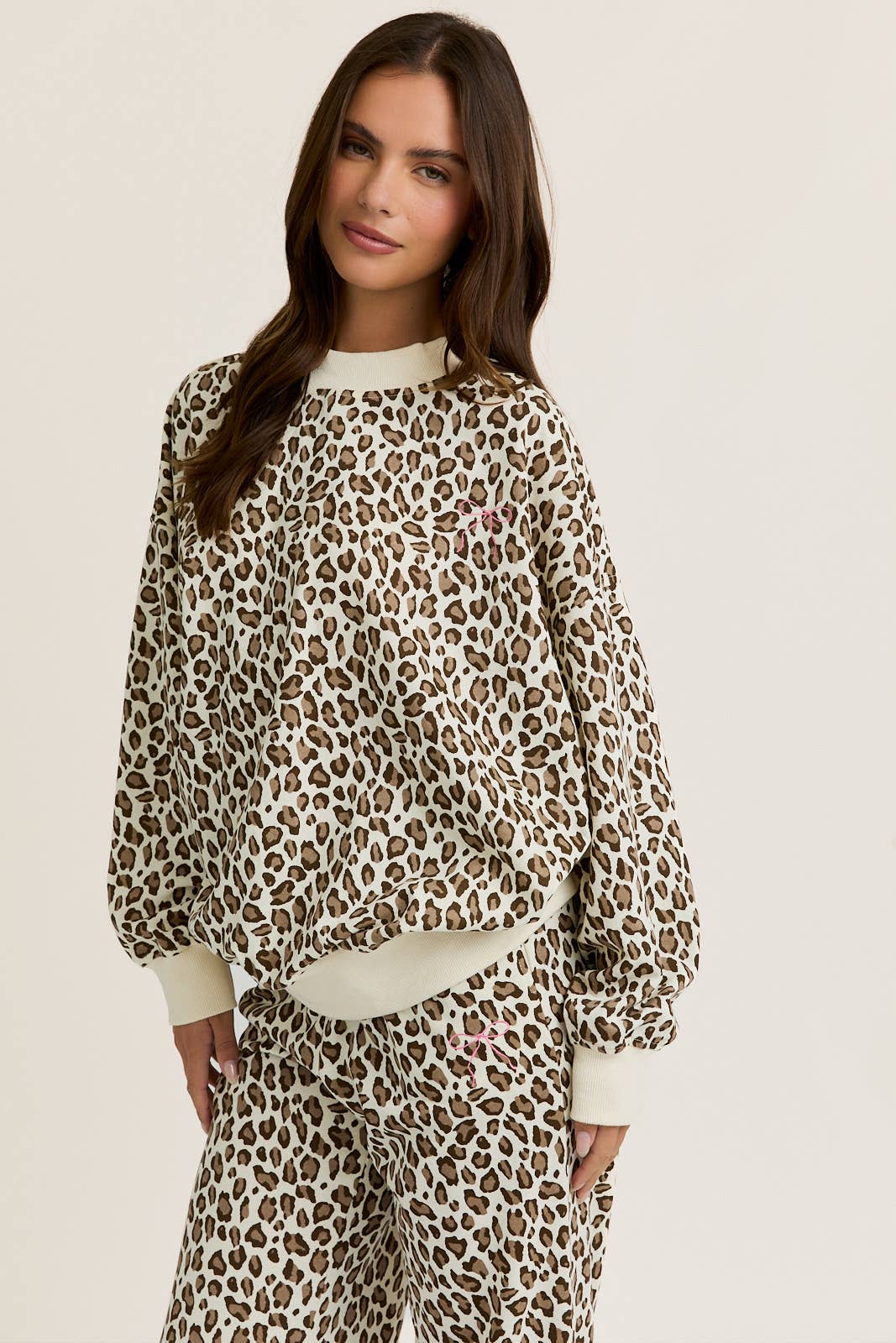 Leopard Print Sweatshirt